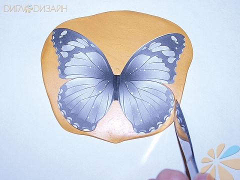 Мастер-класс по созданию подвески-бабочки из полимерной глины: Шаг 1