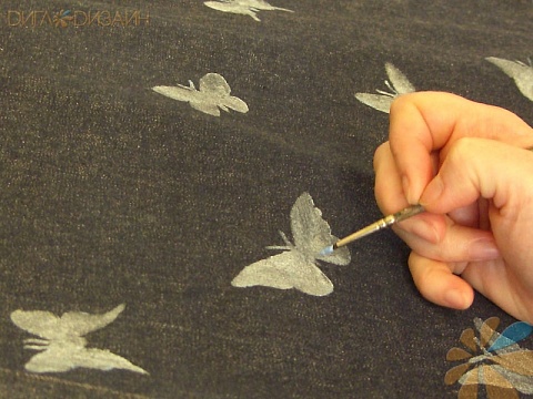 Мастер-класс по декорированию текстильной юбки: Шаг 7