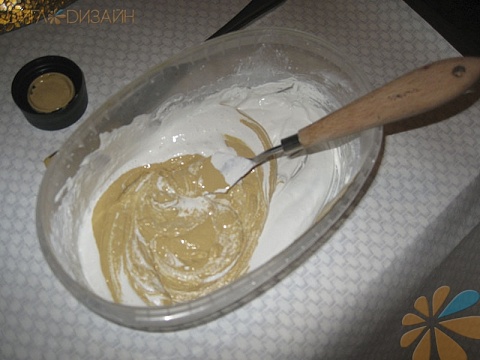 Мастер-класс по декорированию торшера: Шаг 10