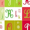 Алфавит лат красный/зеленый, фото 2