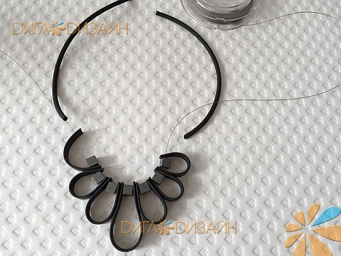Каучуковое колье: Шаг 08
