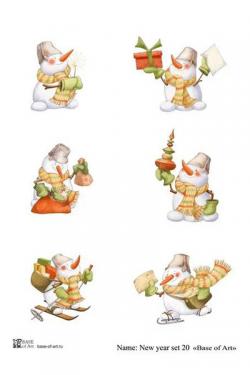 New year set 20 A4, фото 1