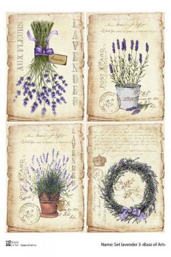 Set Lavender 3 A4, фото 1