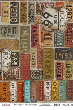 RDP325 Рисовая бумага А3, фото 1