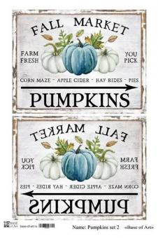 Pumpkins set 2 А4