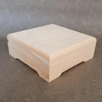 Шкатулка квадратная 14*14*5 см