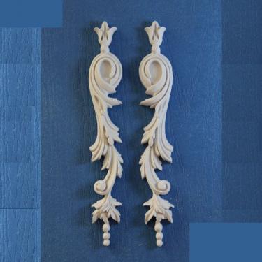 Вензель 4*24 см, 2шт/упак, фото 1