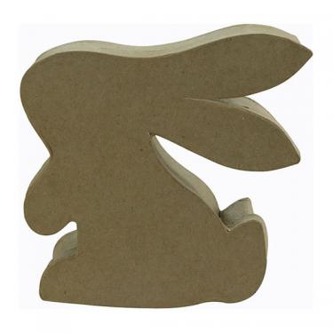 Decopatch BT052, кролик шкатулка (12,5*4*12,5)см , фигурка из папье-маше, фото 1