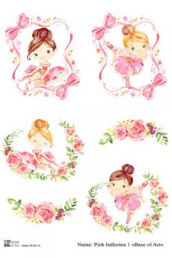 Pink Ballerina 1 A4, фото 1