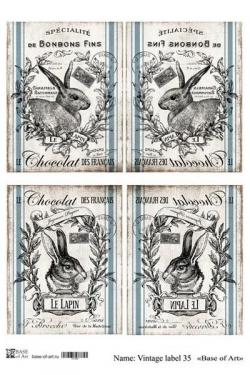 Vintage label 35 , фото 1