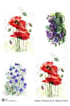 Flowers set 9 A3