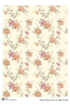 Flowers fon 15 А4