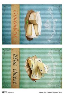 Set Cheese 1 A4
