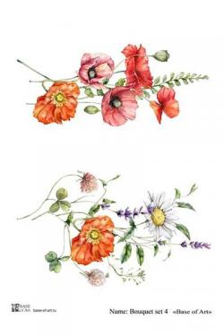 Bouguet set 4 A4, фото 1