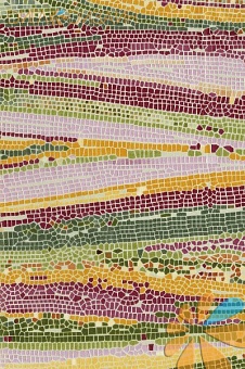 Мозаика зелено-малиновая Мозаика зелено-малиновая