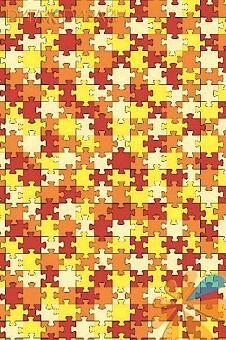 Пазл оранж-желтый Пазл оранж-желтый