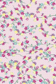 Веточки на розовом Веточки на розовом