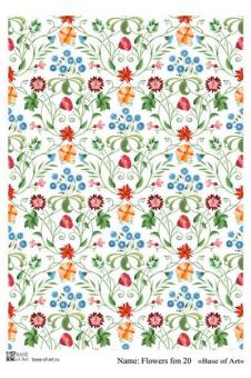 Flowers fon 20  Flowers fon 20