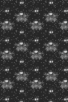 Птицы и алмаз на черном Птицы и алмаз на черном